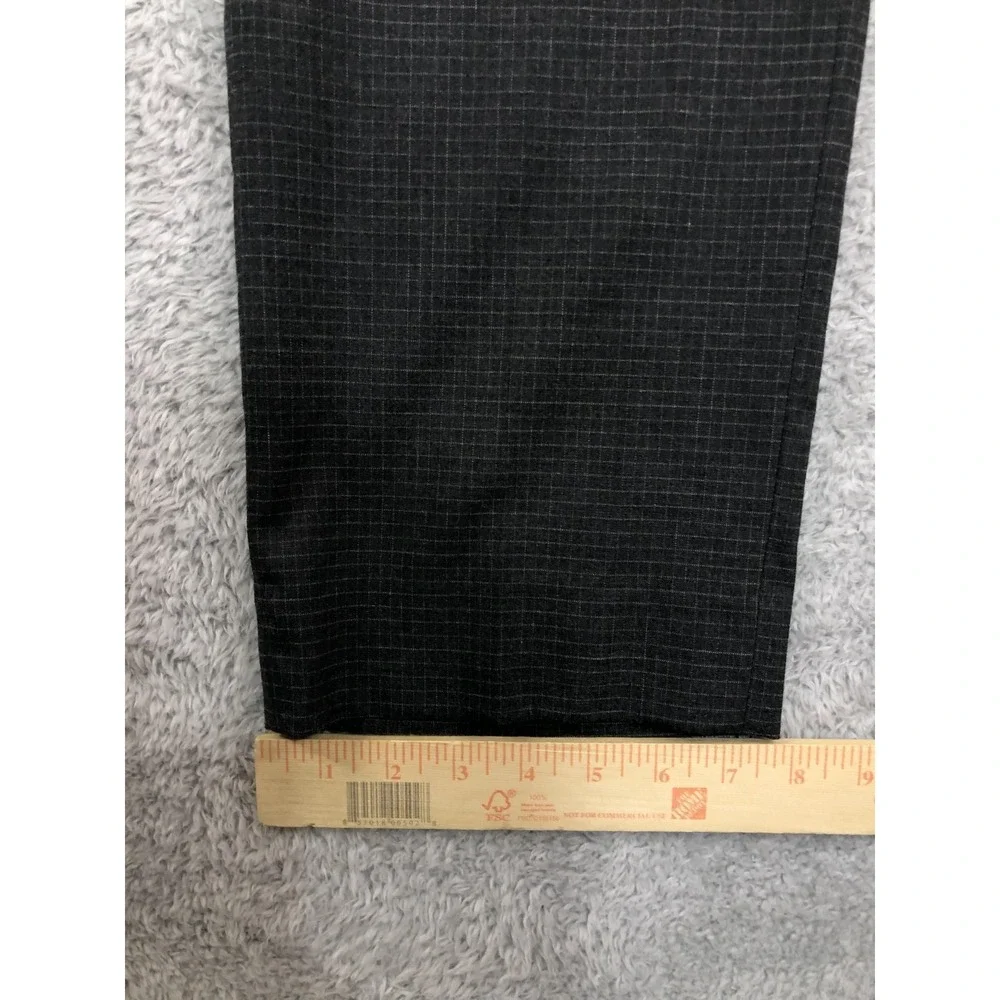 Banana Republic Pants Mens 36x31 Gray NWT Dress Plaid Slim Fit